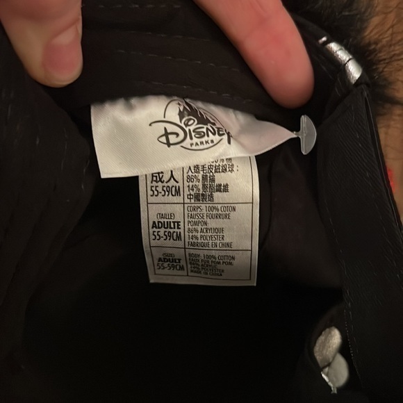 Disney minnie mouse hat with bow - Picture 4 of 8